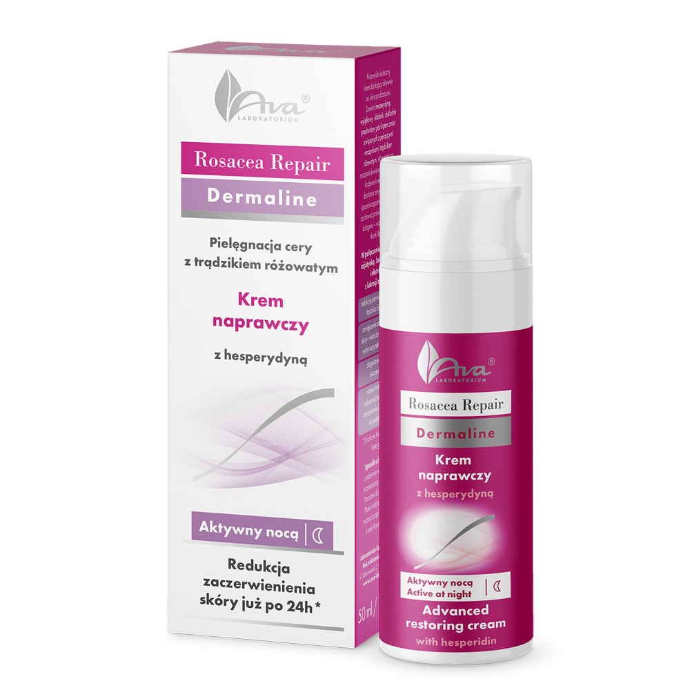 AVA krem naprawczy z hesperydyną do twarzy Rosacea Dermaline 50 ml