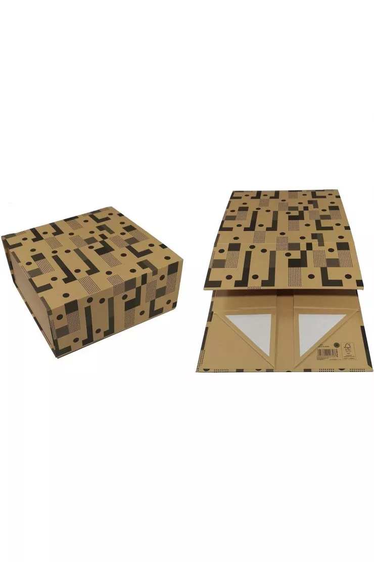 Pudełko tekturowe Geometric na magnes