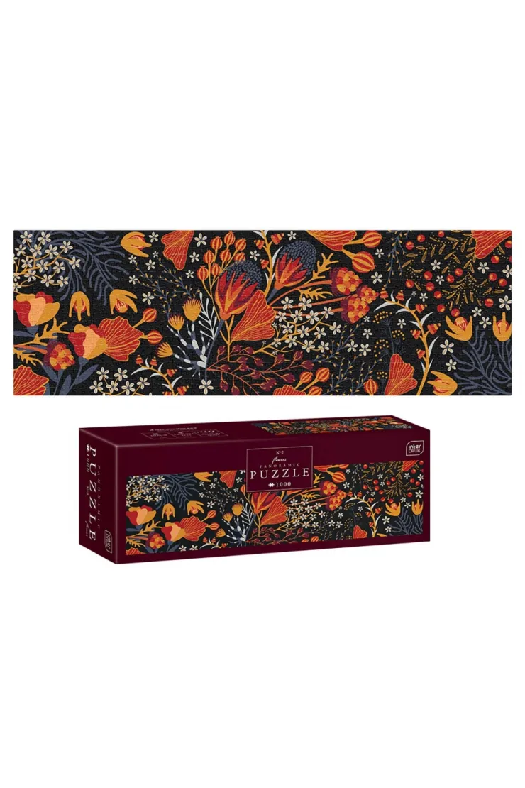 Puzzle panorama 1000 el. Flowers 2
