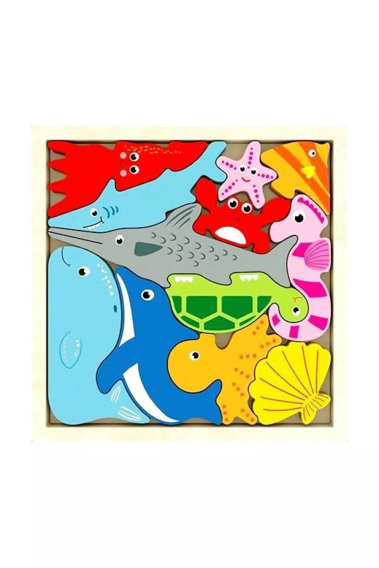 Puzzle drewniane Zwierzęta
