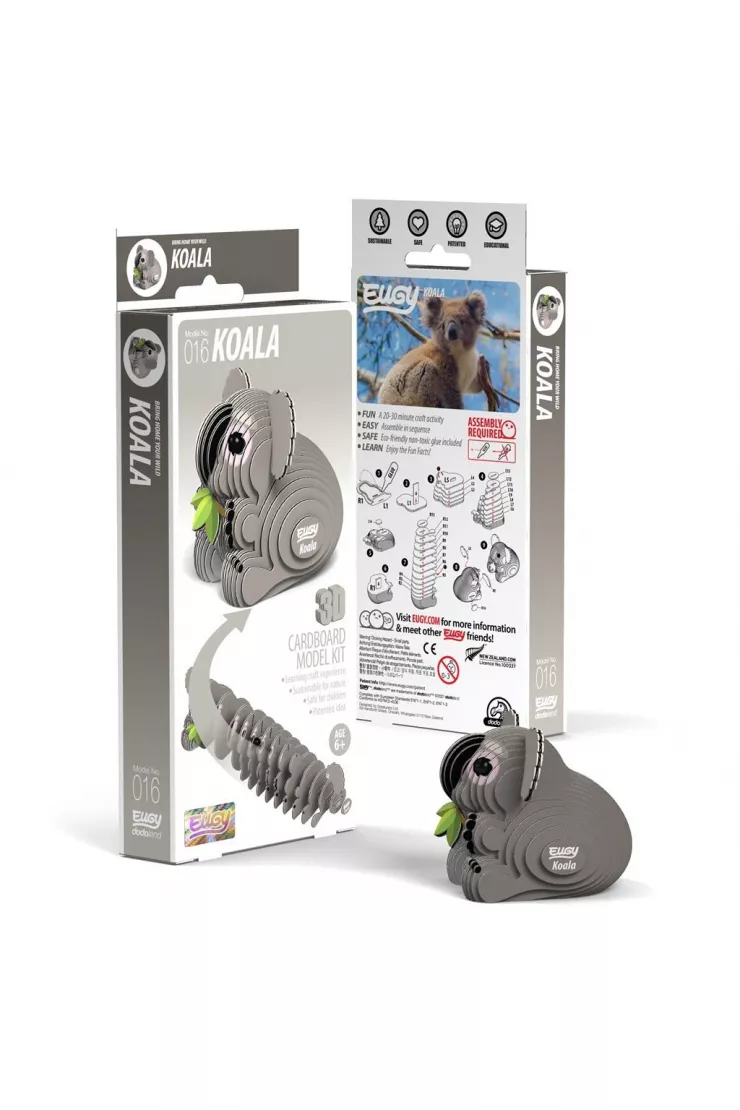 Koala Eugy. Eko Układanka 3D