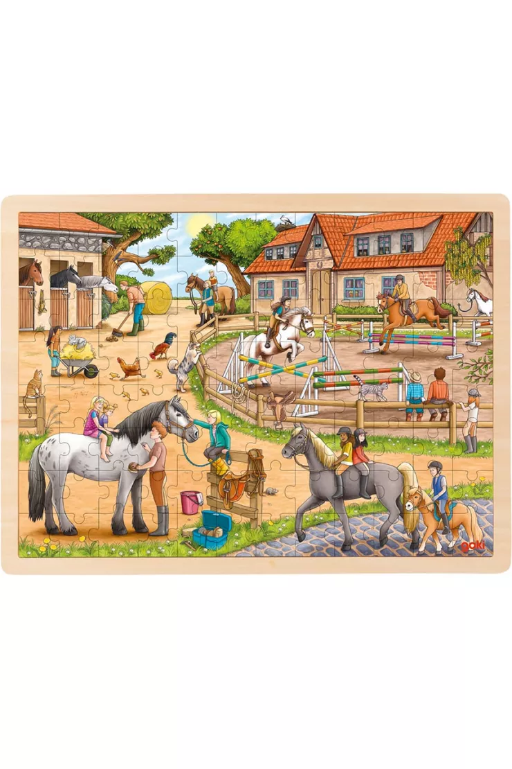 Puzzle 96 el. Szkółka Jeździecka