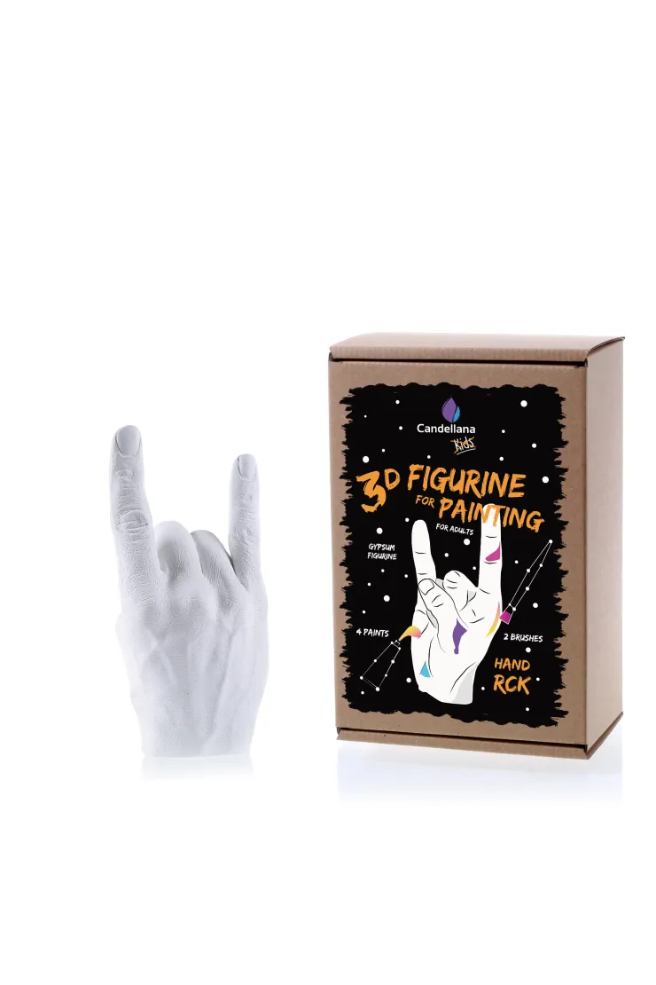 Kolorowanka 3D Hand RCK