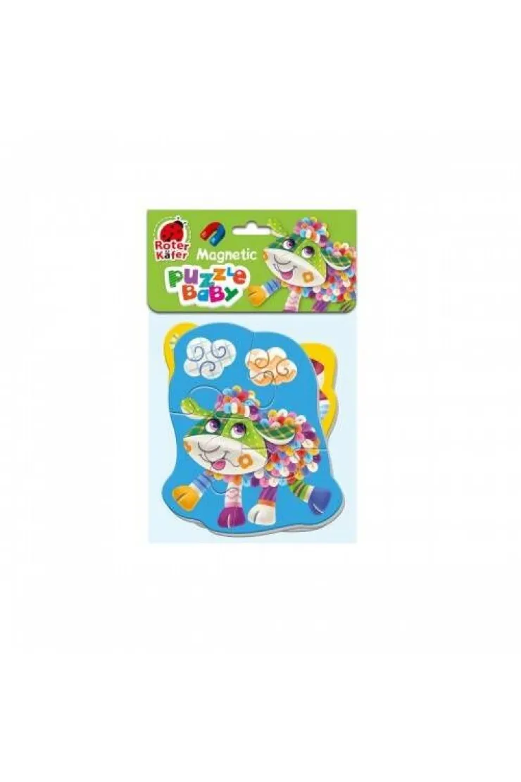 Miękkie magnetyczne puzzle Owca i Świnka