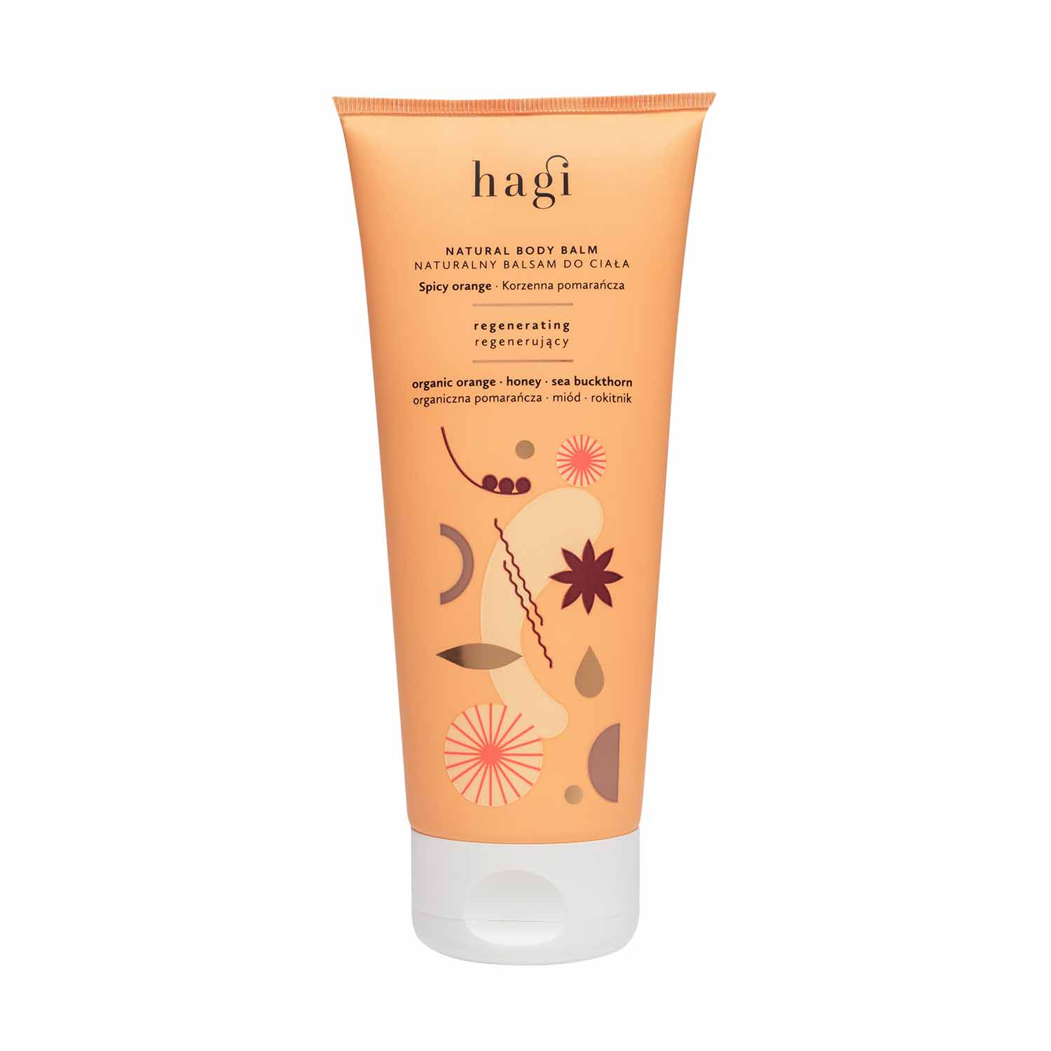 Hagi balsam do ciała regenerujący Korzenna Pomarańcza 200 ml