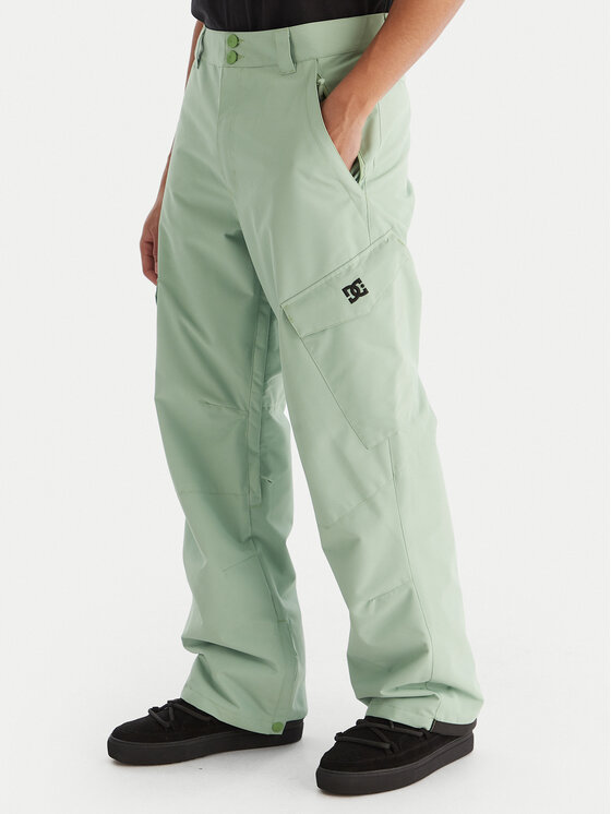 DC Shoes Spodnie narciarskie ADYTP03042 GHZ0 Zielony Regular Fit