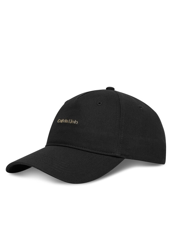Calvin Klein Czapka z daszkiem Cotton Twill W/ Hw Cap LV04F5072G Czarny