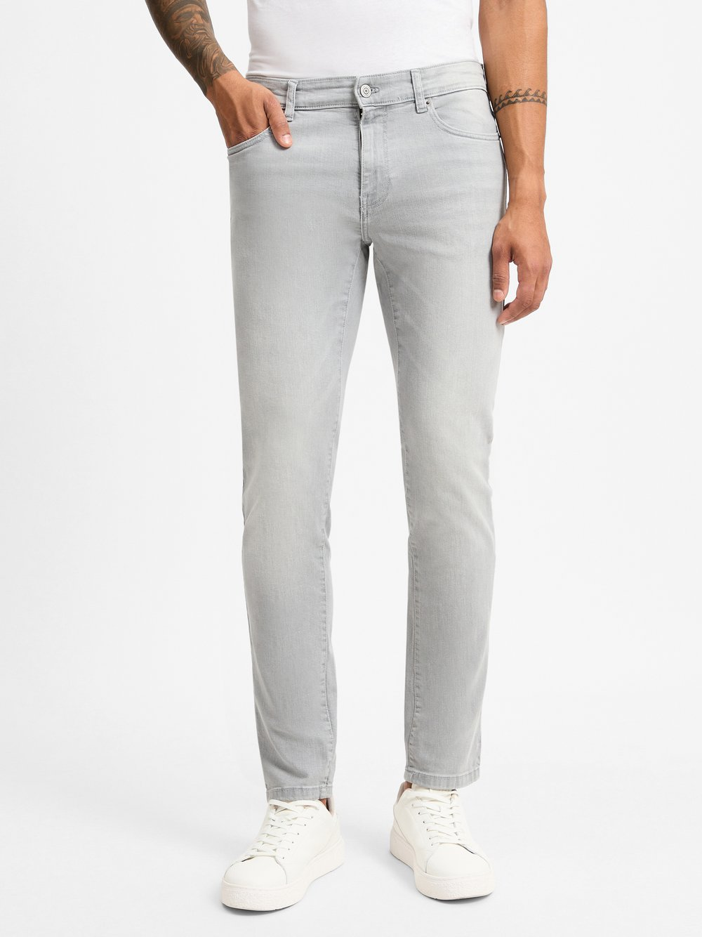 Only&Sons Dżinsy - Loom Mężczyźni Bawełna szary, 36-32