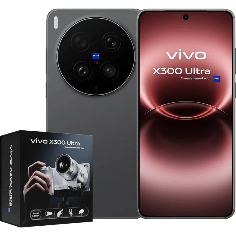 vivo X300 Ultra 5G 16GB/1TB + Zestaw Fotograficzny Special Edition + Torba vivoLife+ Ładowarka 100W Czarny