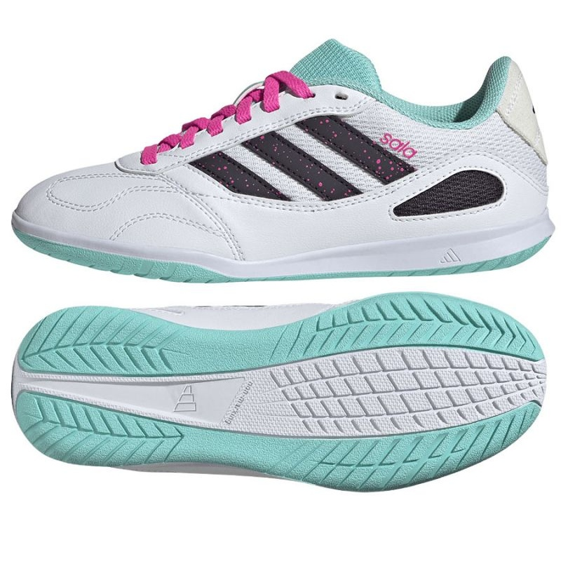 Buty piłkarskie adidas Super Sala Iii In JR5400 białe miniaturka