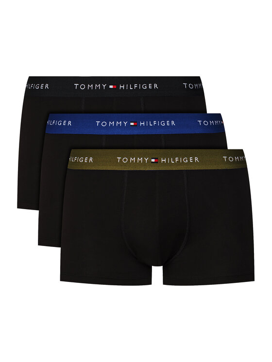 Tommy Hilfiger Komplet 3 par bokserek UM0UM02763 Granatowy