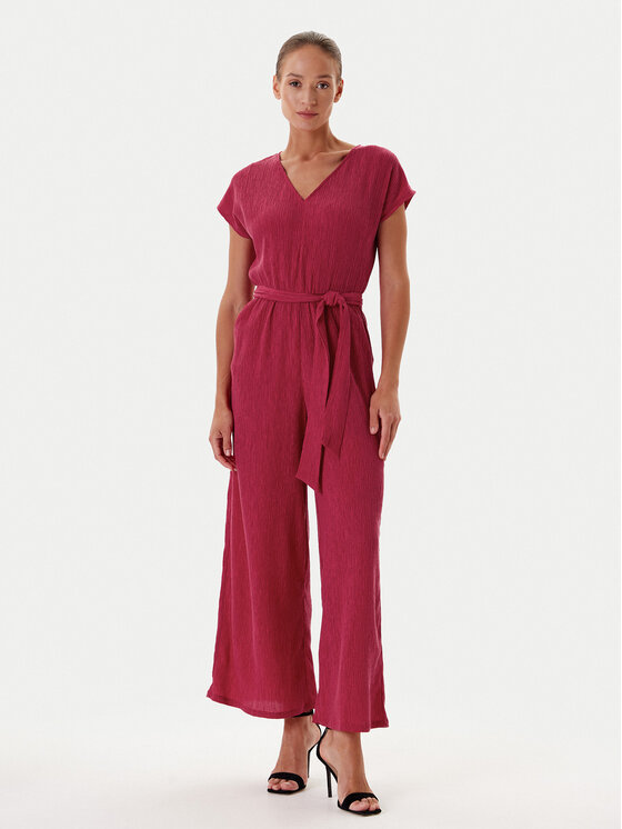 Tatuum Kombinezon Koreki 1 T2507.077 Różowy Wide Leg