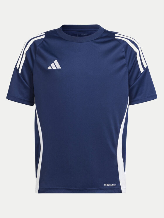 adidas Koszulka techniczna Tiro 24 Jersey IS1029 Granatowy Slim Fit miniaturka