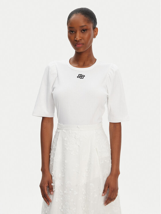 Munthe T-Shirt Parsa 252110025264 Biały Regular Fit
