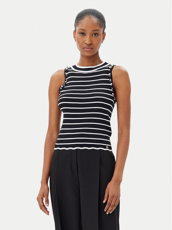 Artigli Top ACMA001916 034 Czarny Regular Fit