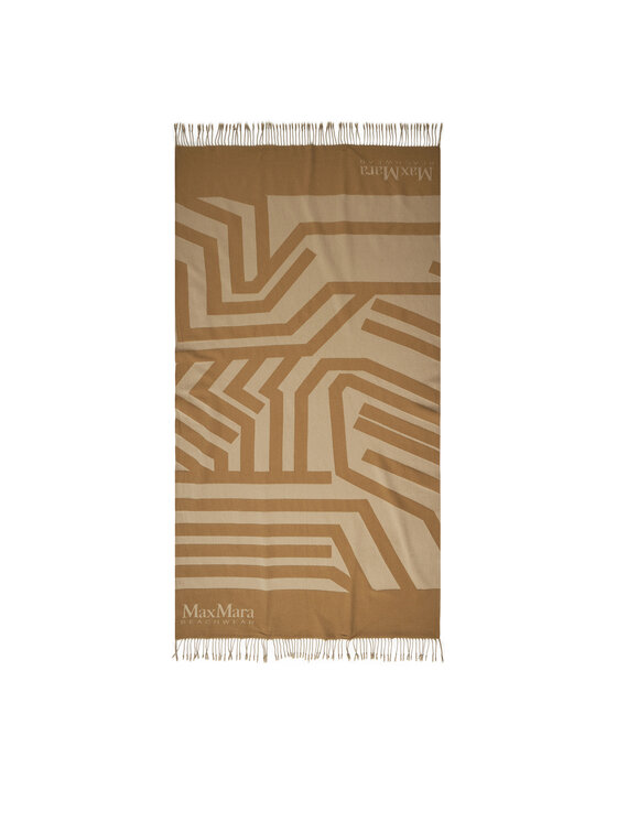 Max Mara Beachwear Ręcznik Vivy 2516591019 Brązowy