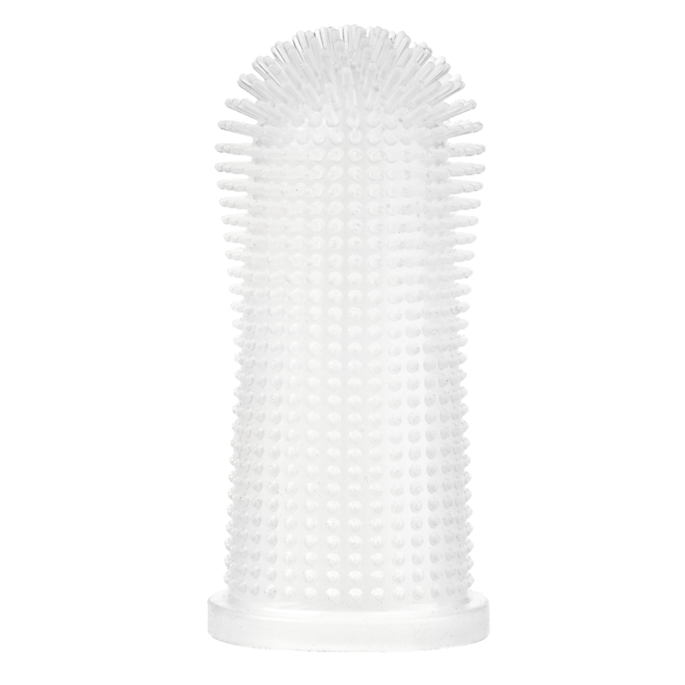 kooa silikonowa nakładka na palec do pielęgnacji zębów - 1 szt., dł. 5 cm miniaturka