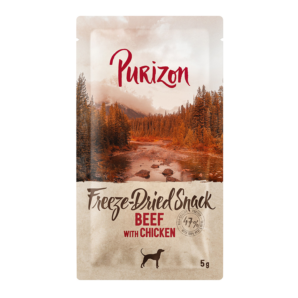 Purizon Snack wołowina z kurczakiem - bez zbóż - 5 g miniaturka