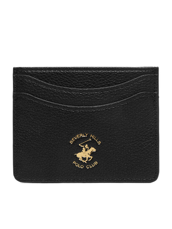 Beverly Hills Polo Club Etui na karty kredytowe CEO-BHPC-W1-007-SS26 Czarny miniaturka