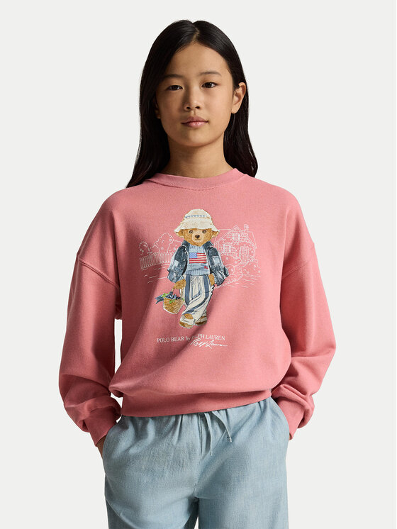 Polo Ralph Lauren Bluza 313A11783002 Różowy Regular Fit