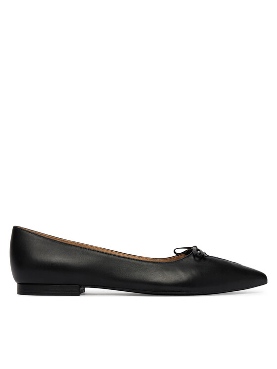 LAUREN RALPH LAUREN Baleriny 802P06376002 Czarny