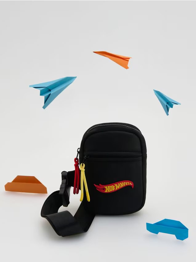 Reserved - Saszetka Hot Wheels - czarny