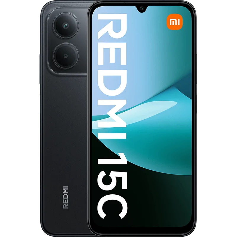Xiaomi REDMI 15C 4/128 GB Czarny