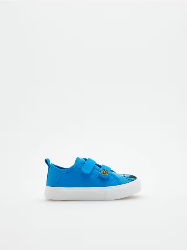 Reserved - Trampki Cookie Monster - niebieski