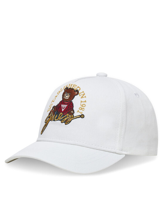 Guess Czapka z daszkiem H5RZ09 WO08O Biały