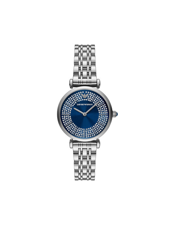 Emporio Armani Zegarek Gianni T-Bar AR11627 Srebrny