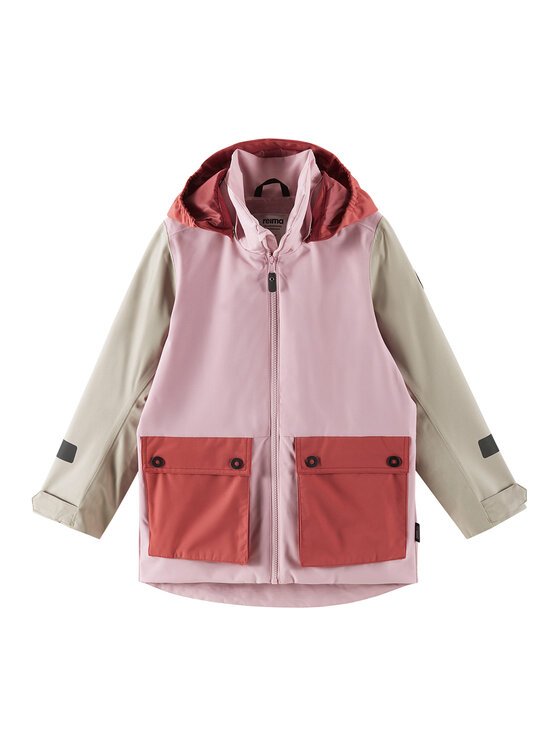Reima Kurtka przeciwdeszczowa Sysma 5100409A Różowy Regular Fit
