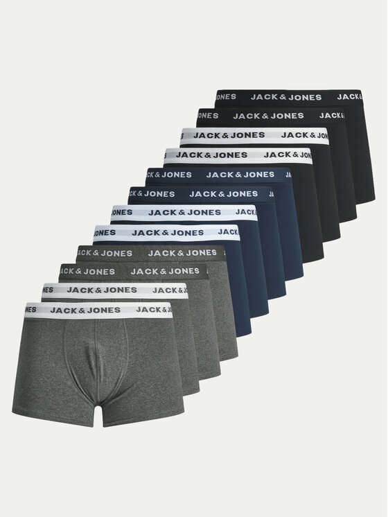Jack & Jones Komplet bokserek Solid 12189935 Kolorowy