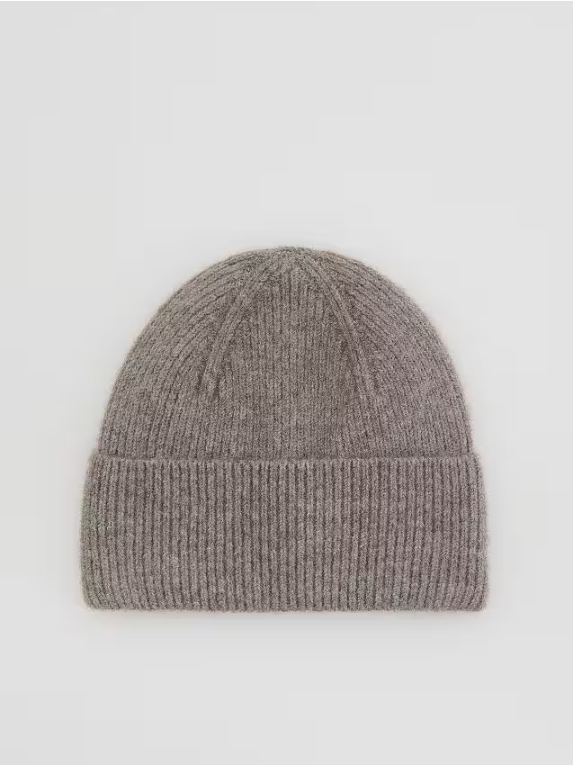 Reserved - Czapka beanie - brązowy