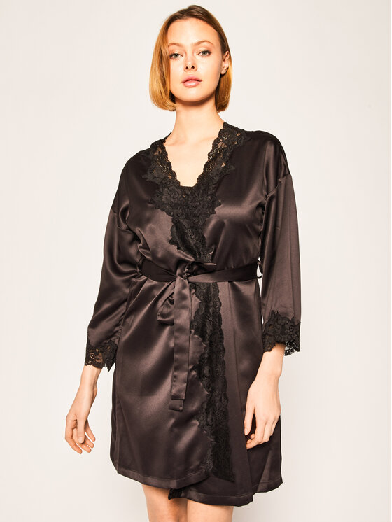 Lauren Ralph Lauren Szlafrok I8141226 Czarny