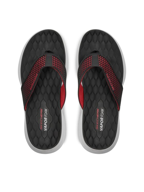 Skechers Japonki Vapor Foam Sandal 232894/BKRD Czarny