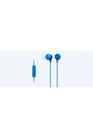 Słuchawki handsfree mikrofon MDR-EX15AP Blue