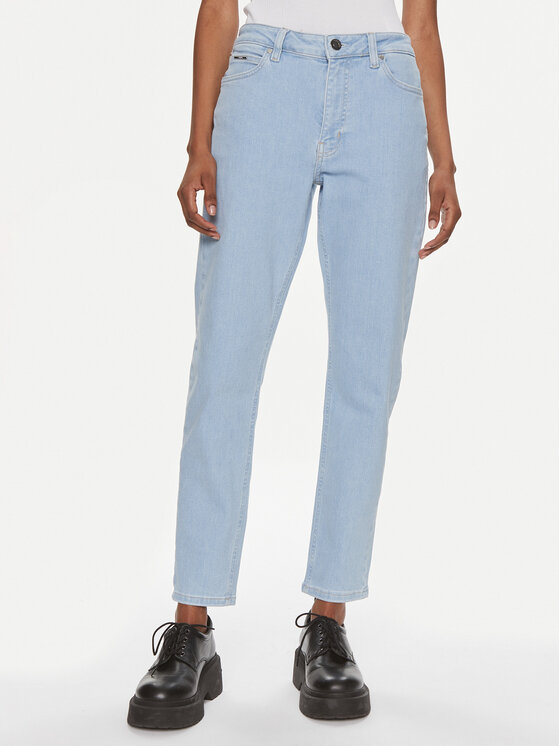 Calvin Klein Jeansy K20K206578 Błękitny Slim Fit