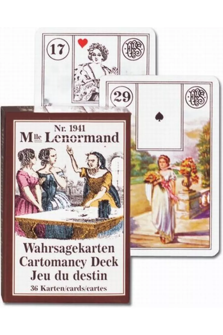 Mlle Lenormand. Karty do wróżenia. Piatnik
