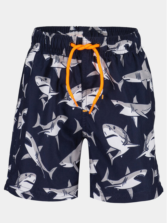 Blue Seven Szorty kąpielowe 843046 X Granatowy Regular Fit