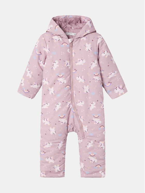 NAME IT Kombinezon zimowy 13232548 Różowy Regular Fit miniaturka