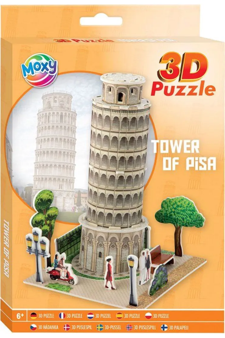 Puzzle piankowe 3D Wieża w Pizie