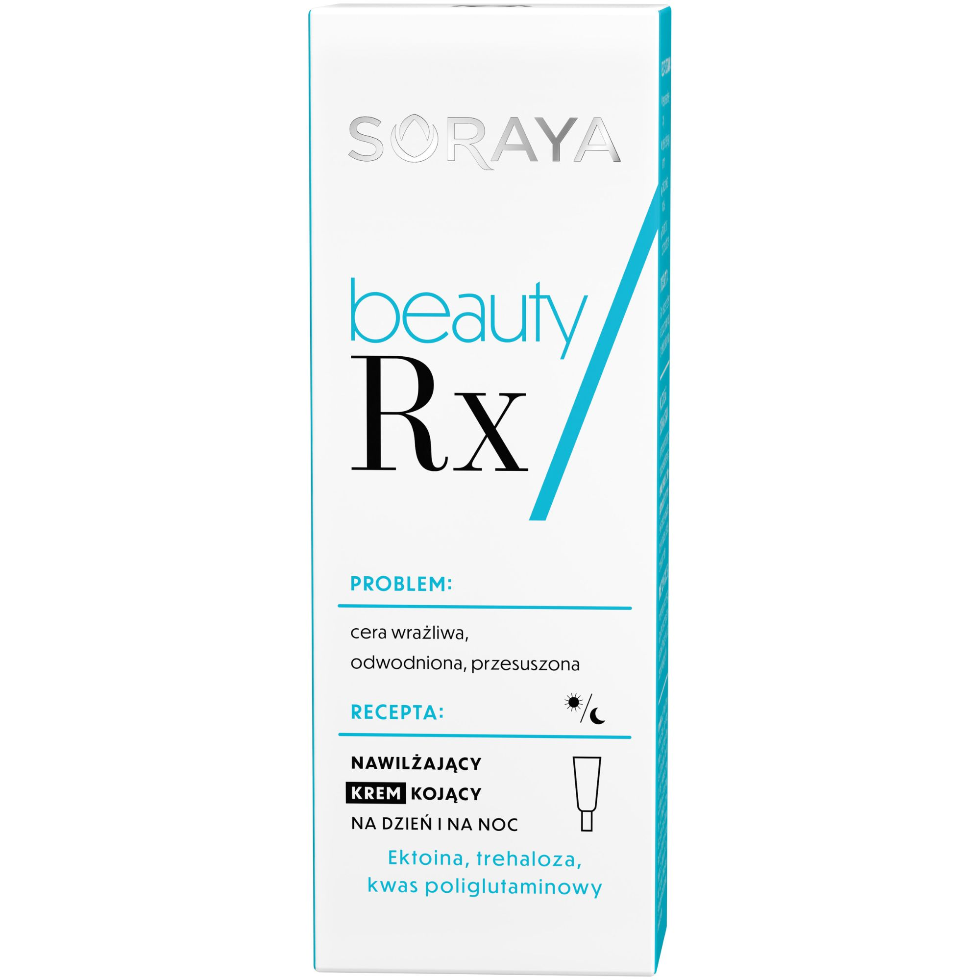 SORAYA Beauty Rx nawilżający krem kojący na dzień i na noc 50 ml