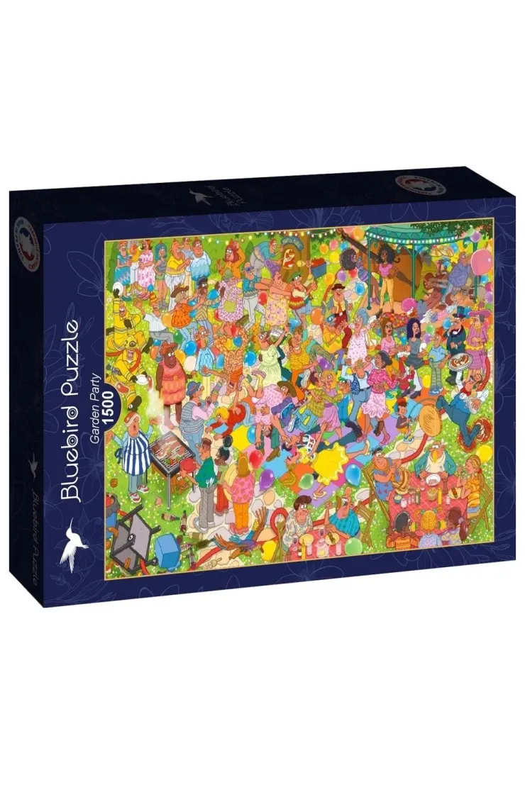 Puzzle 1500 el. Impreza w ogrodzie