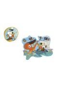 Puzzle konturowe 29 el. Piraci