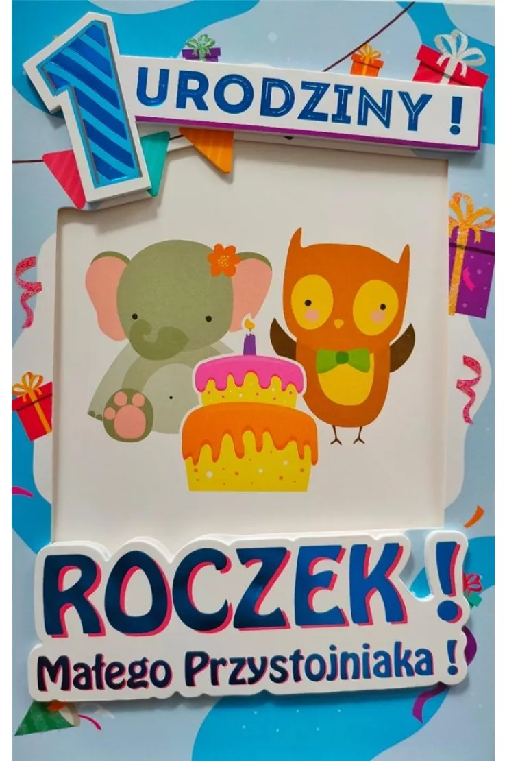 Karnet Roczek chłopiec 6K-014