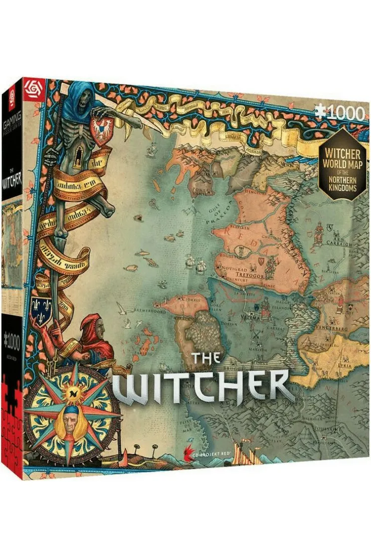 Puzzle Gaming 1000 el. The Witcher 3 The Northern Kingdoms