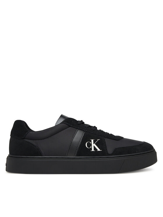 Calvin Klein Sneakersy Classic Cups Lace Mix Emb Tongue YM0YM01395 Czarny