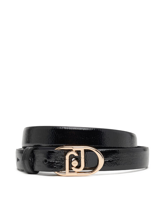 Liu Jo Pasek Damski Hips Belt 2 Cm AF5235 E0452 Czarny