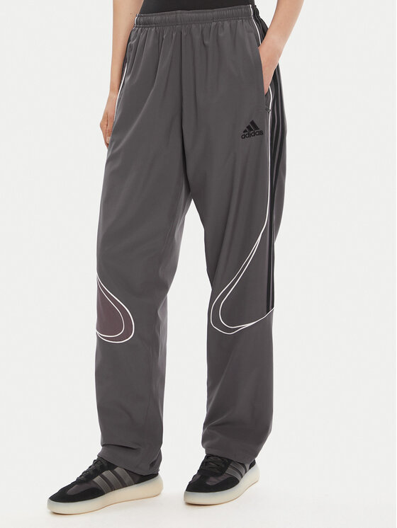 adidas Spodnie dresowe Teamgeist adicolor JW5870 Szary Loose Fit