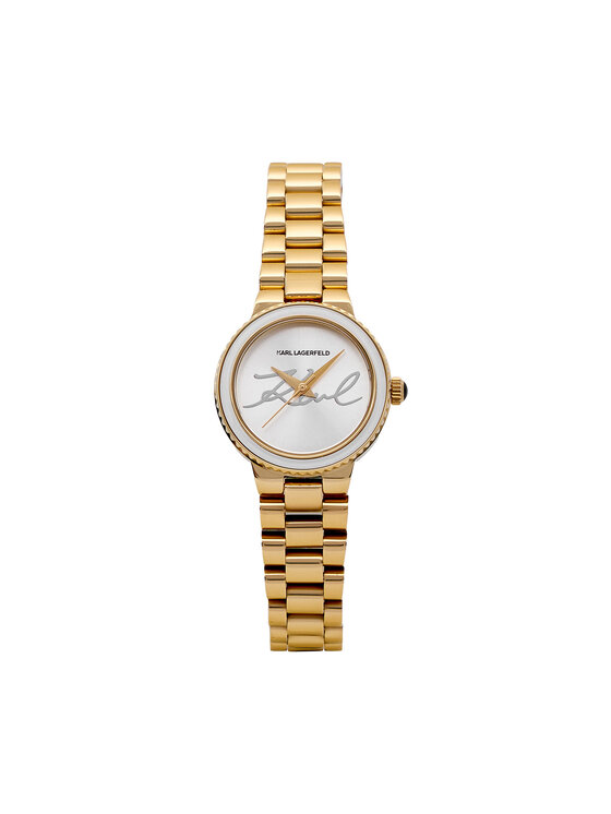 KARL LAGERFELD Zegarek R0553104508 Srebrny